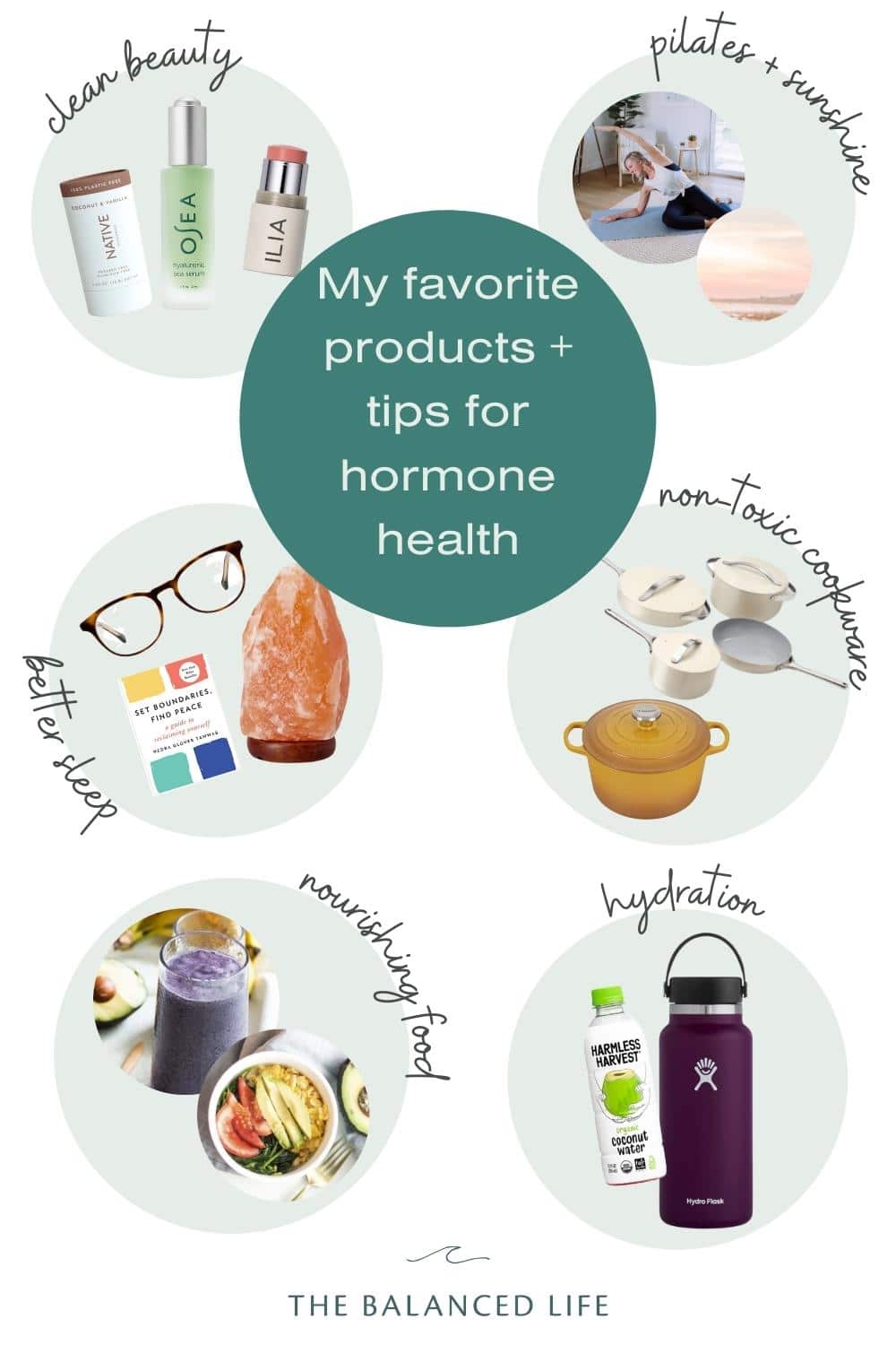 My favorite products + tips for hormone health